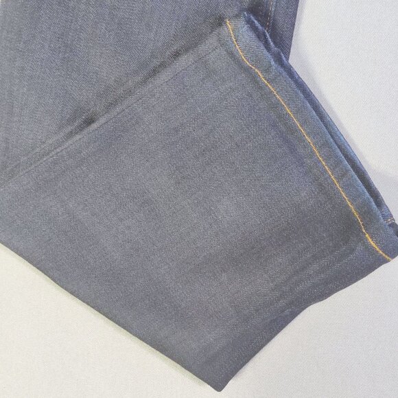 Levi's 505 jeans classic mid-rise straight leg women's size 4 M indigo blue - Picture 10 of 16